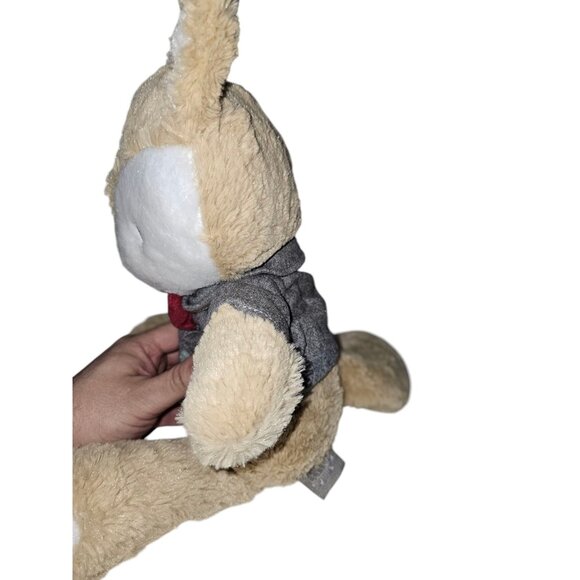 Levtex Baby Plush Fox 18" With Jacket Bowtie  2016 Super Soft - Picture 2 of 4